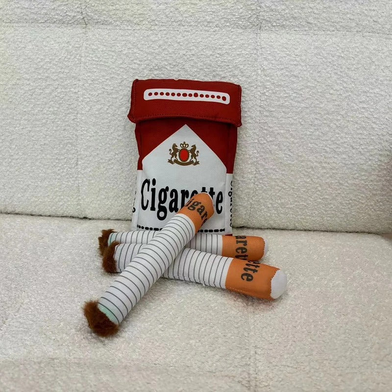 Cigarette Pack Chew Toy - Happy Puppy Dream