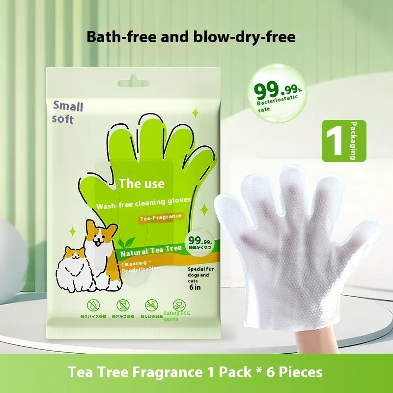 Pet Cleaning Gloves - Happy Puppy Dream