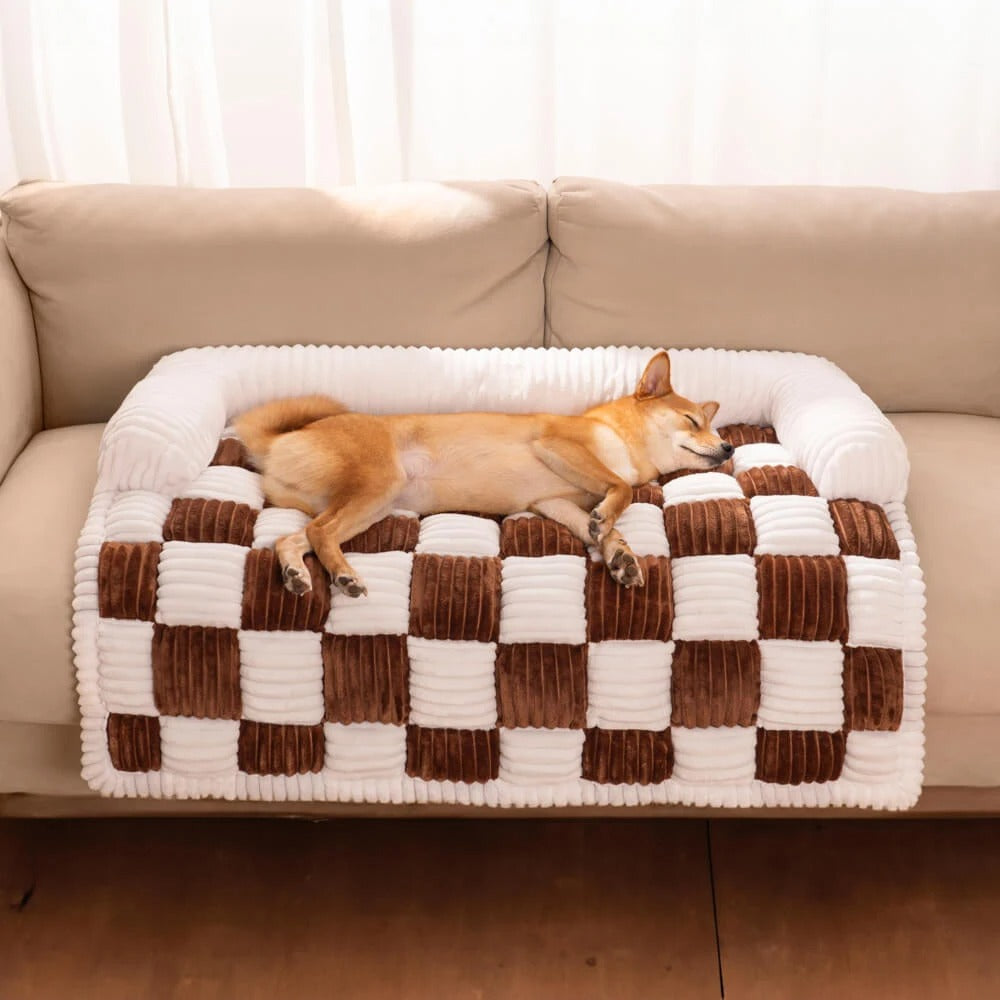 Plush Dog Sofa Bed - Happy Puppy Dream