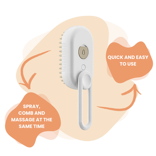 Steamy Pet Brush