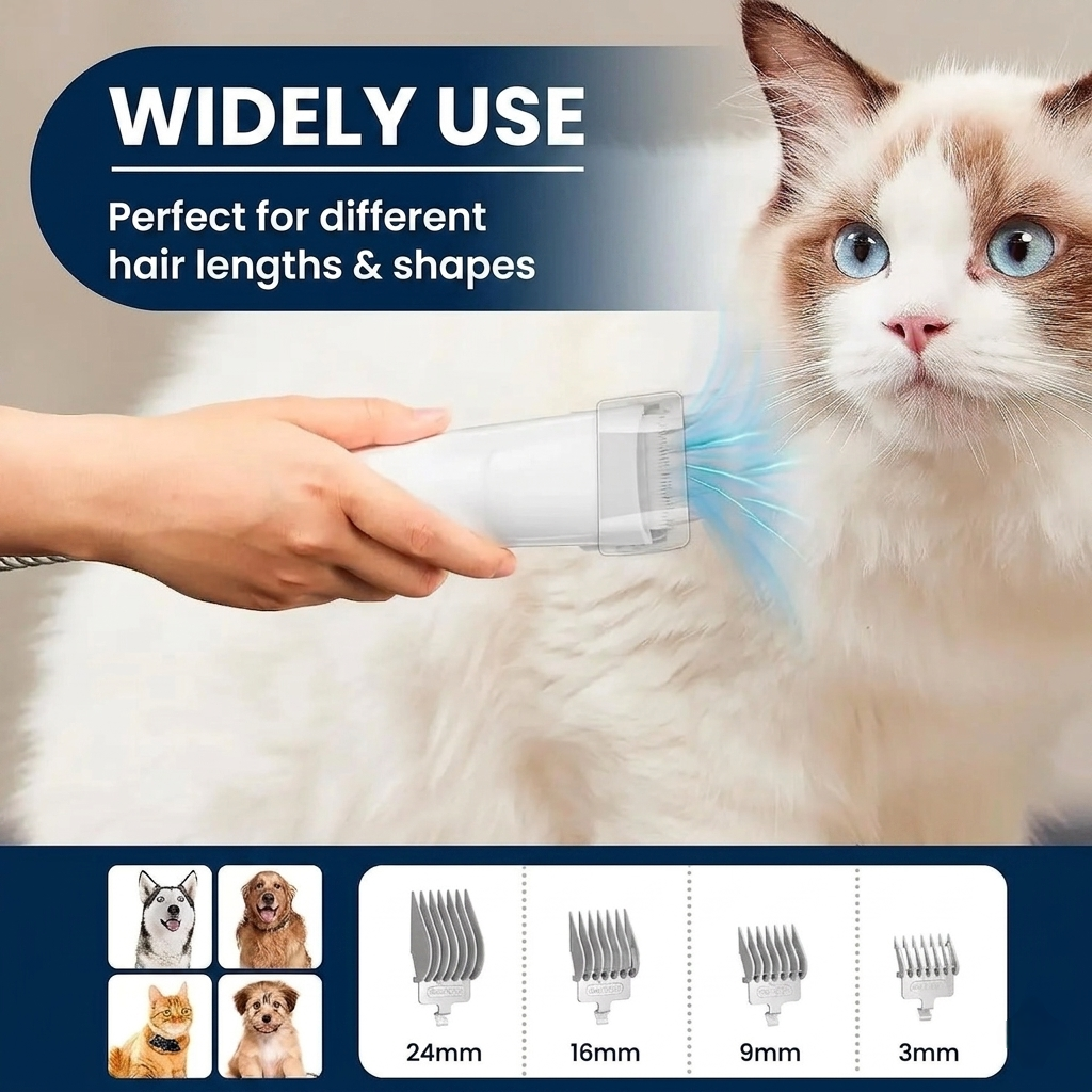 PetGroom Pro Vacuum Kit