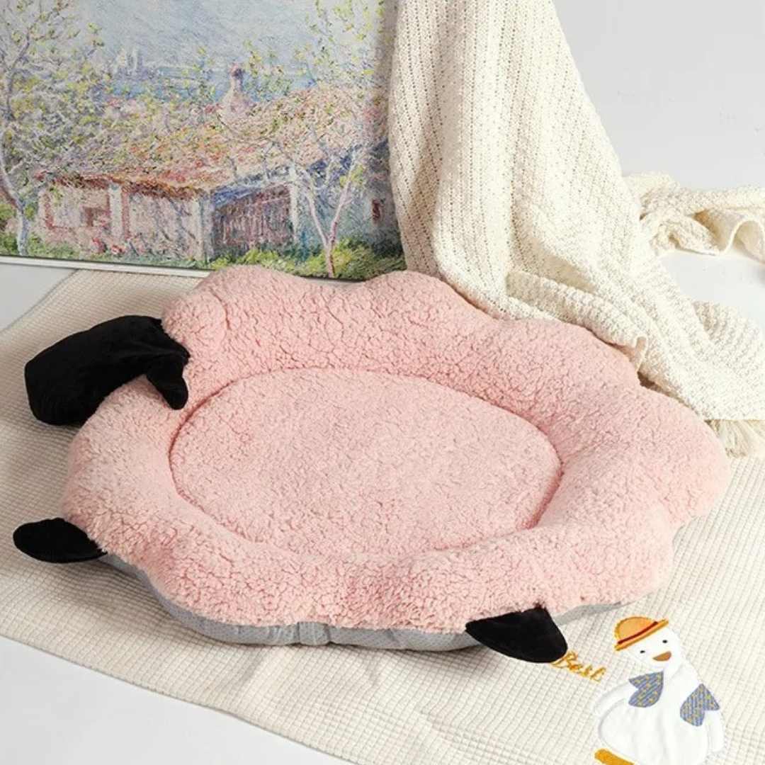 Cozy Sheep Pet Mat - Happy Puppy Dream