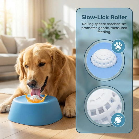 Lick & Slow Feeder Bowl