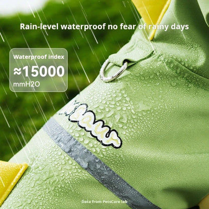 DinoRain Dog Raincoat