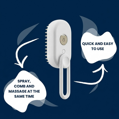 Steamy Pet Brush