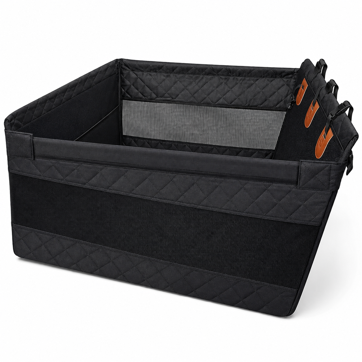 Hard-Bottom Pet Car Hammock