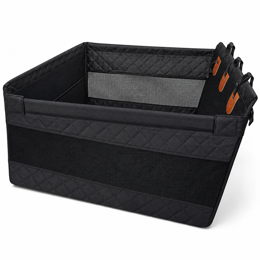 Hard-Bottom Pet Car Hammock