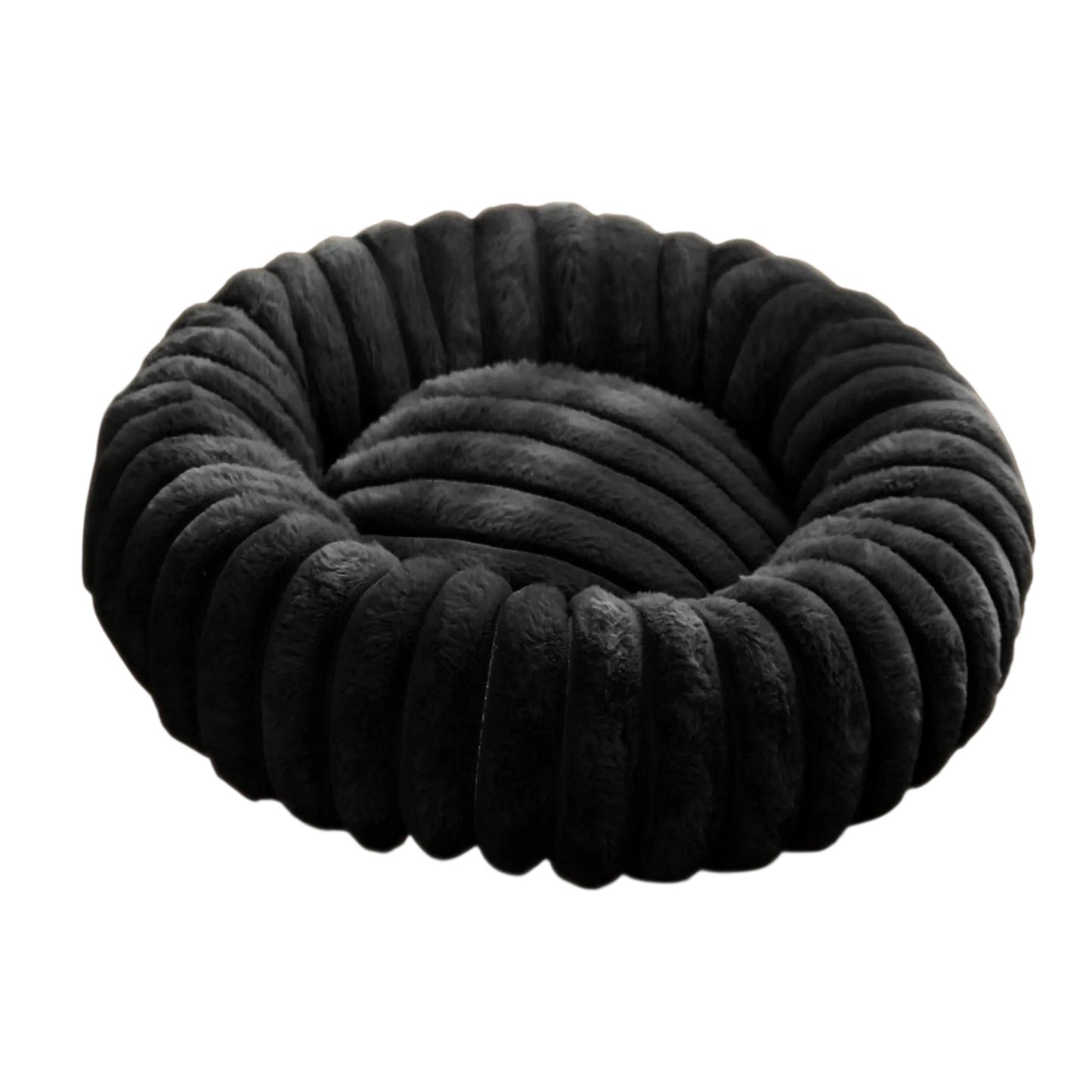 CloudNest Plush Round Pet Bed