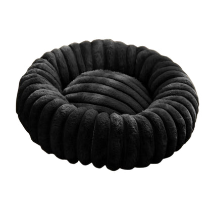 CloudNest Plush Round Pet Bed