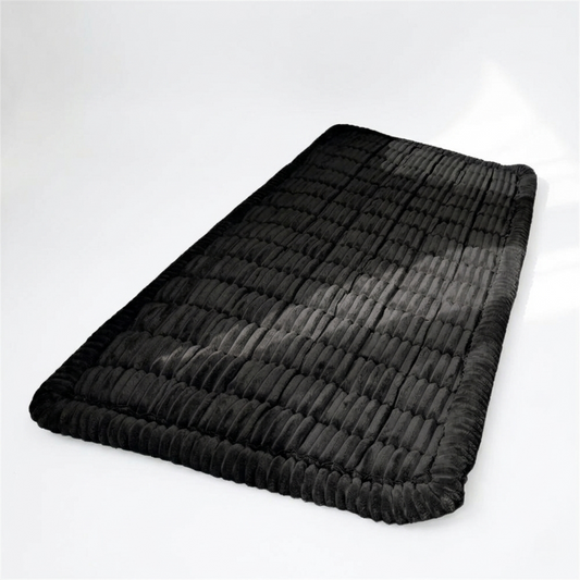 Tapis de siège de voiture en peluche pour chien