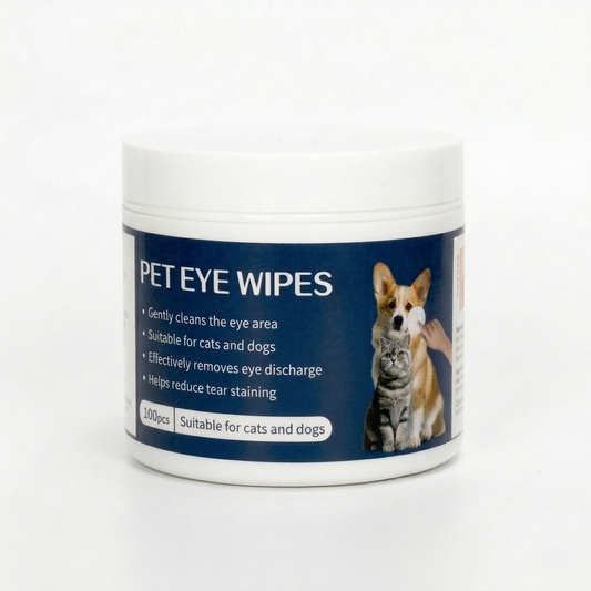Lingettes oculaires pour animaux de compagnie