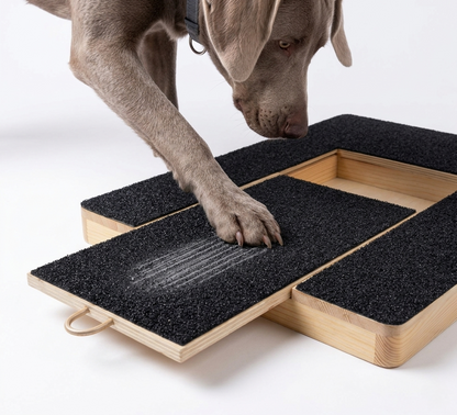Planche à griffer automatique pour pattes